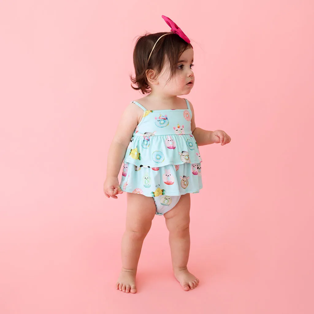 Posh Peanut Spaghetti Romper