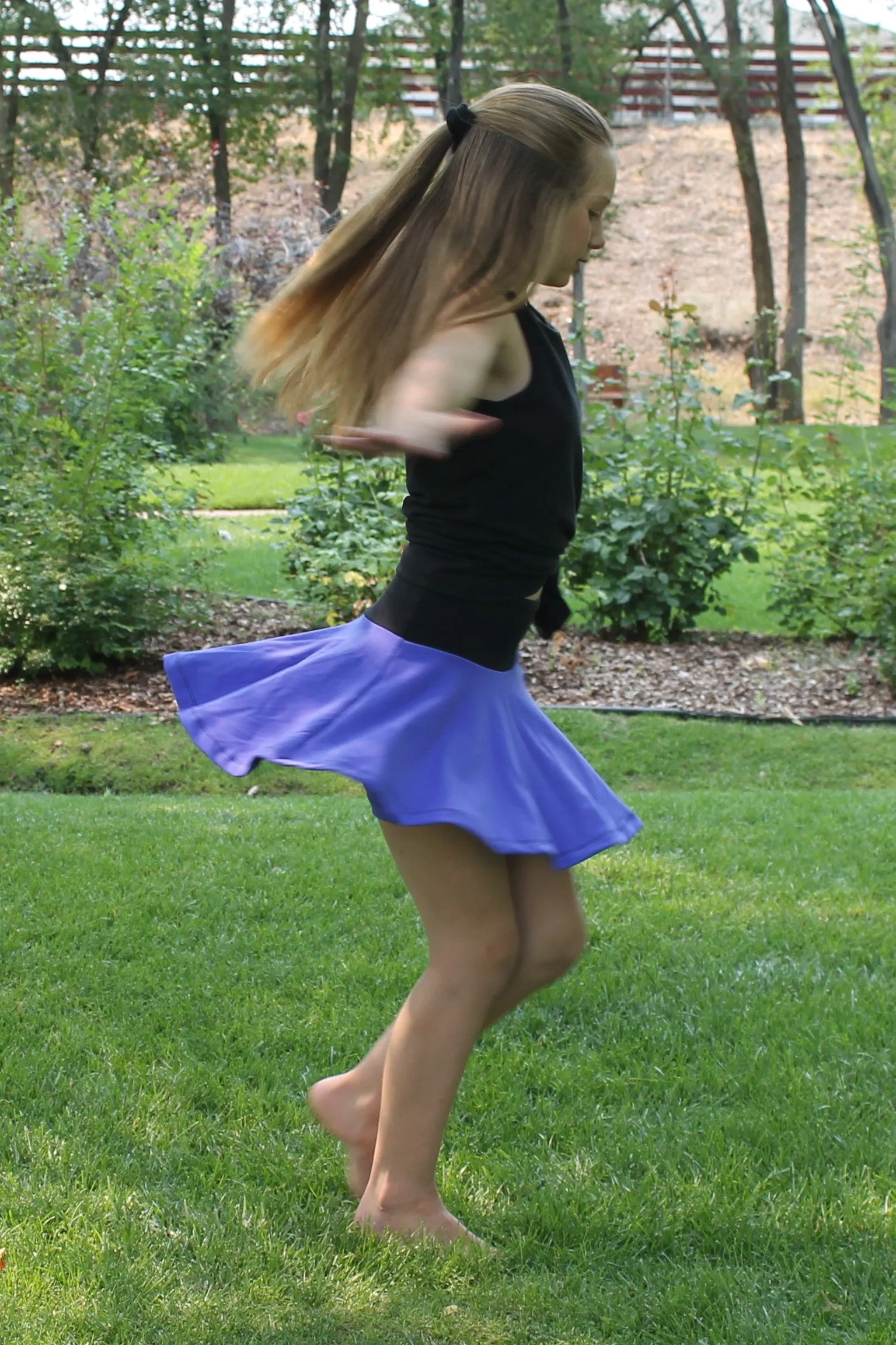 Rally Skirt Youth PDF Sewing Pattern 2-16