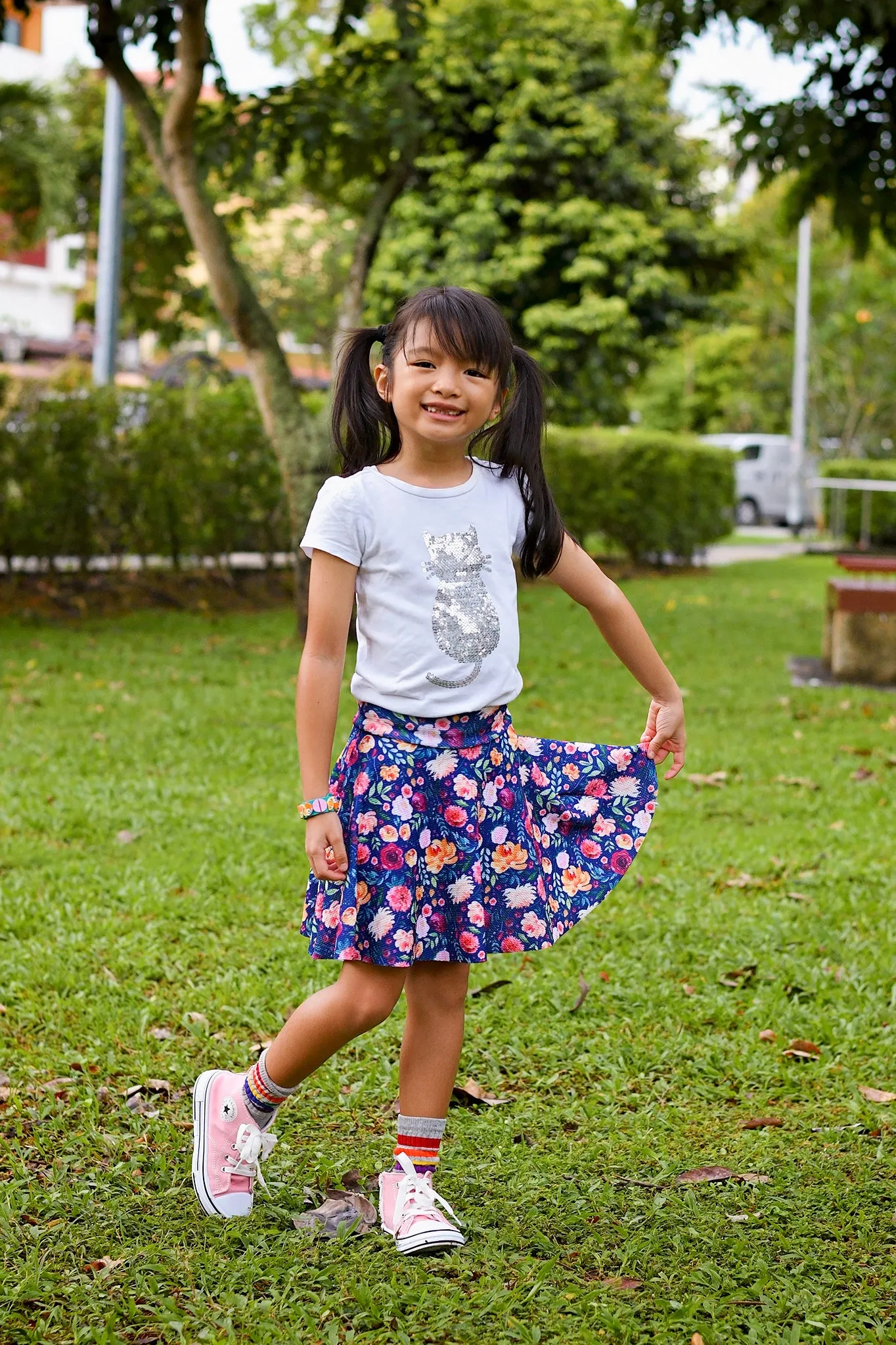 Rally Skirt Youth PDF Sewing Pattern 2-16