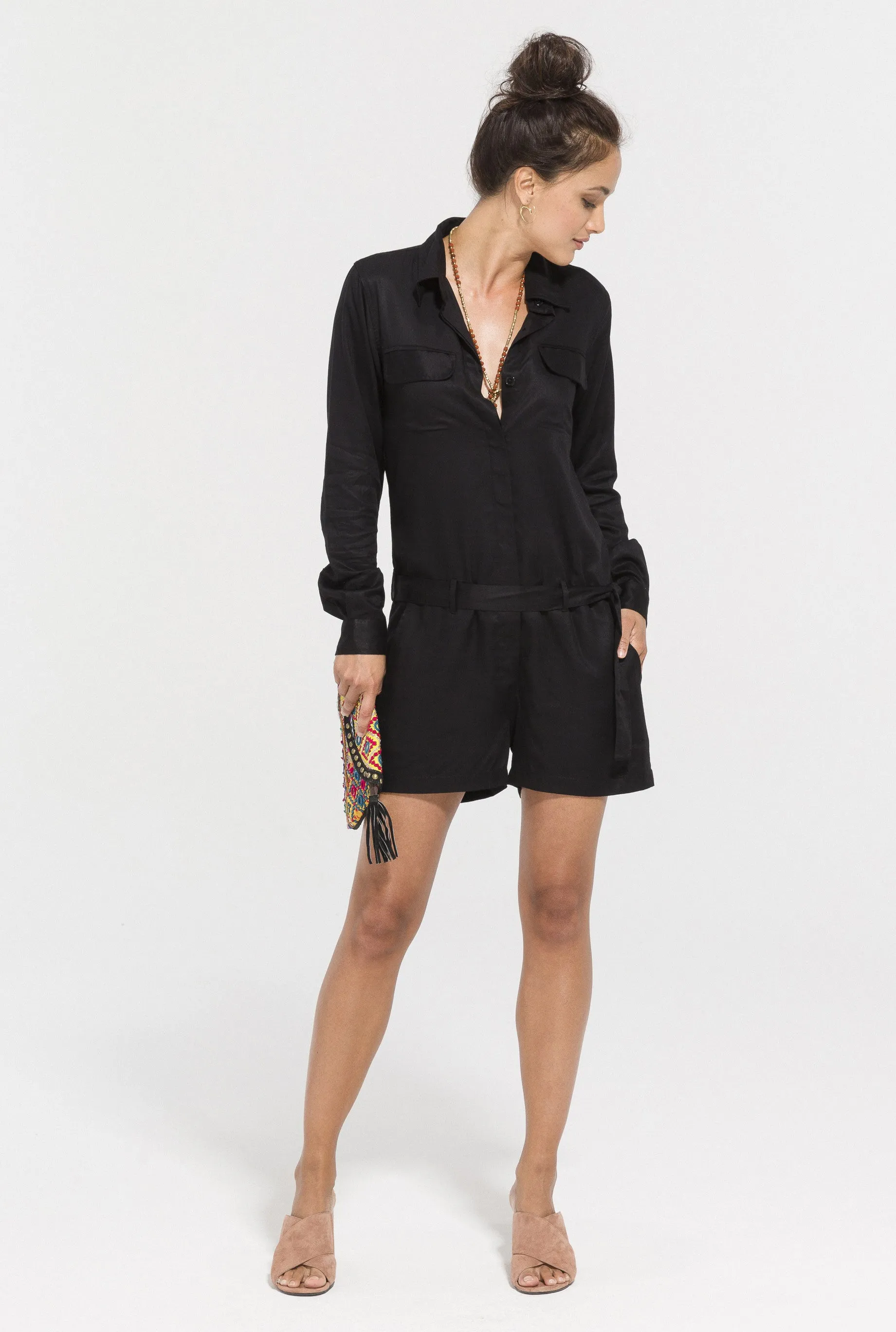 Raven Romper