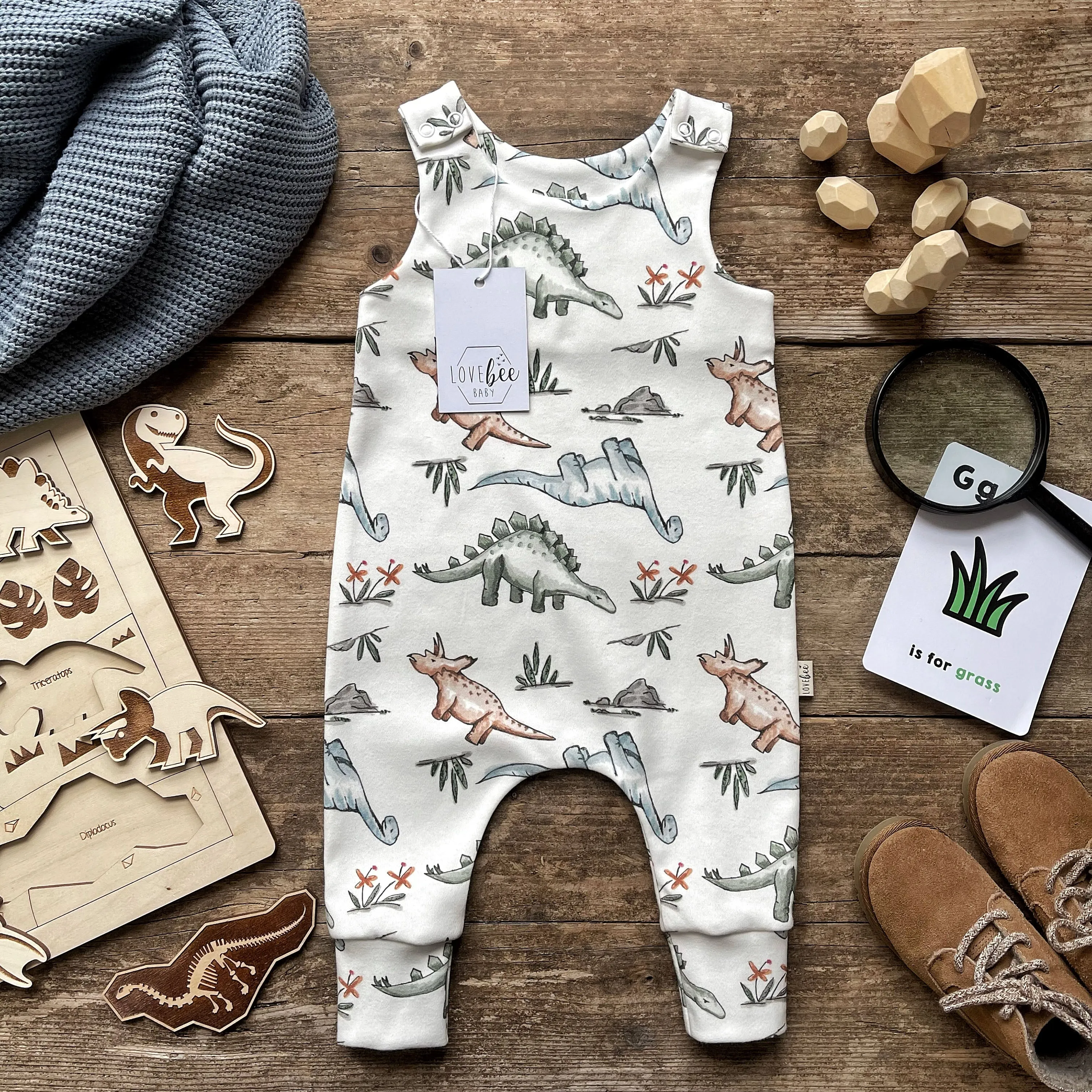 Rawrsome Long Romper | Ready To Post