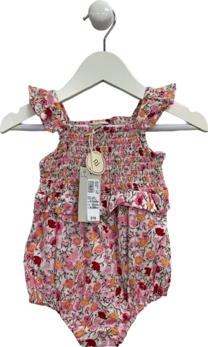 River Island Pink Floral Rustic Retreat Romper 0-3 Months