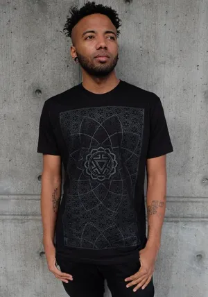 Rythmatix - VITALITY SHORT SLEEVE (BLACK ON BLACK) T-SHIRT