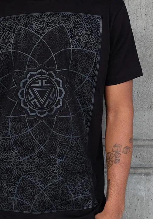 Rythmatix - VITALITY SHORT SLEEVE (BLACK ON BLACK) T-SHIRT