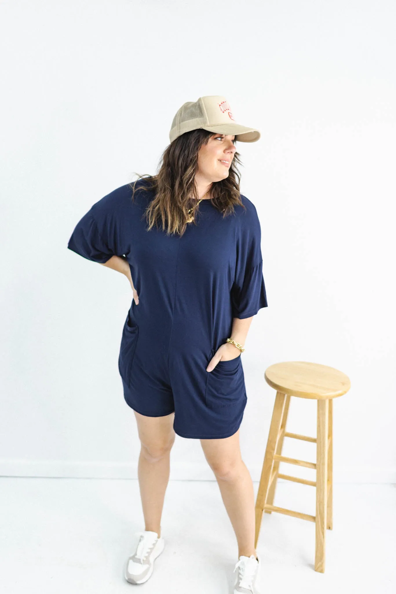 Sideline Cheers Oversized Romper