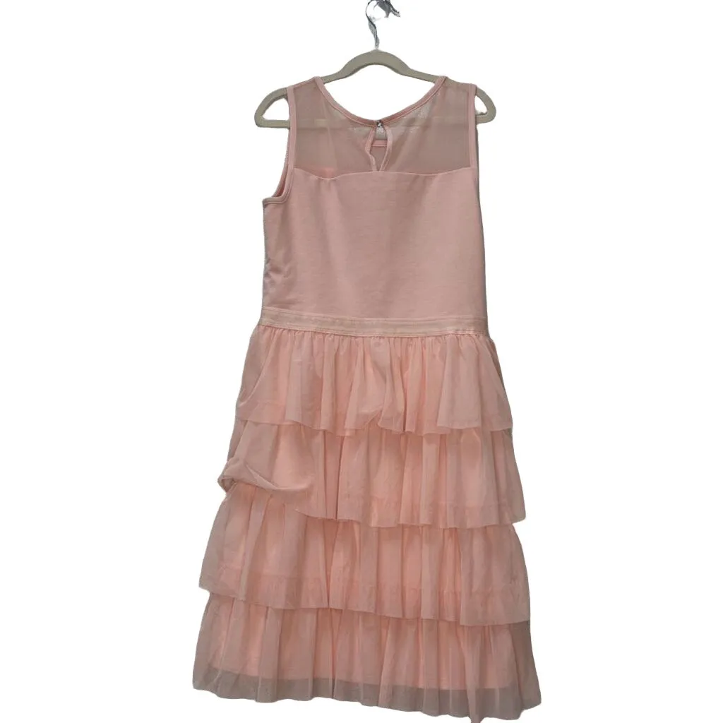 Sleeveless Dress / Layered Tulle Skirt