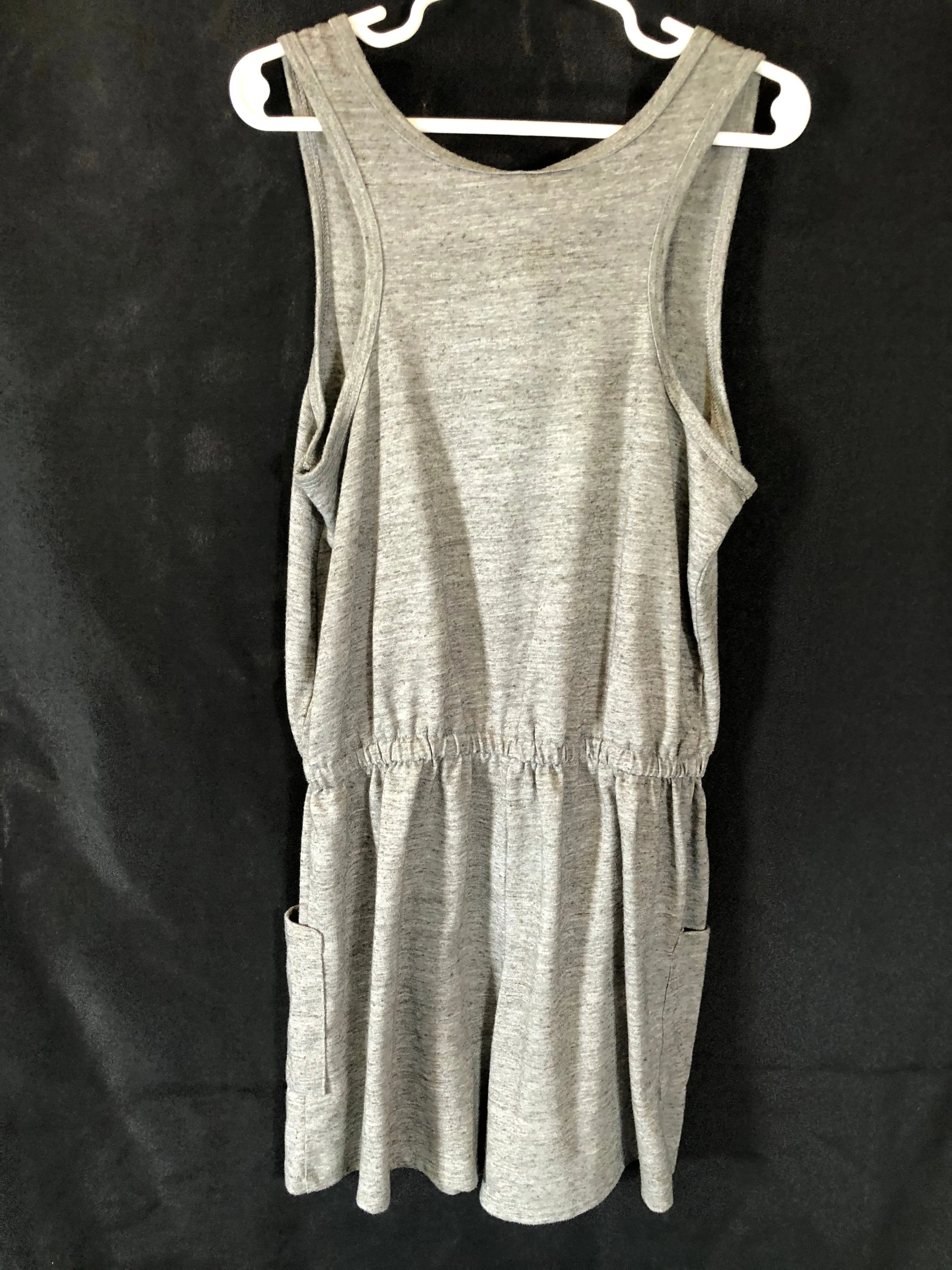 SO Grey Romper Tank Top w/pockets Girls size 10