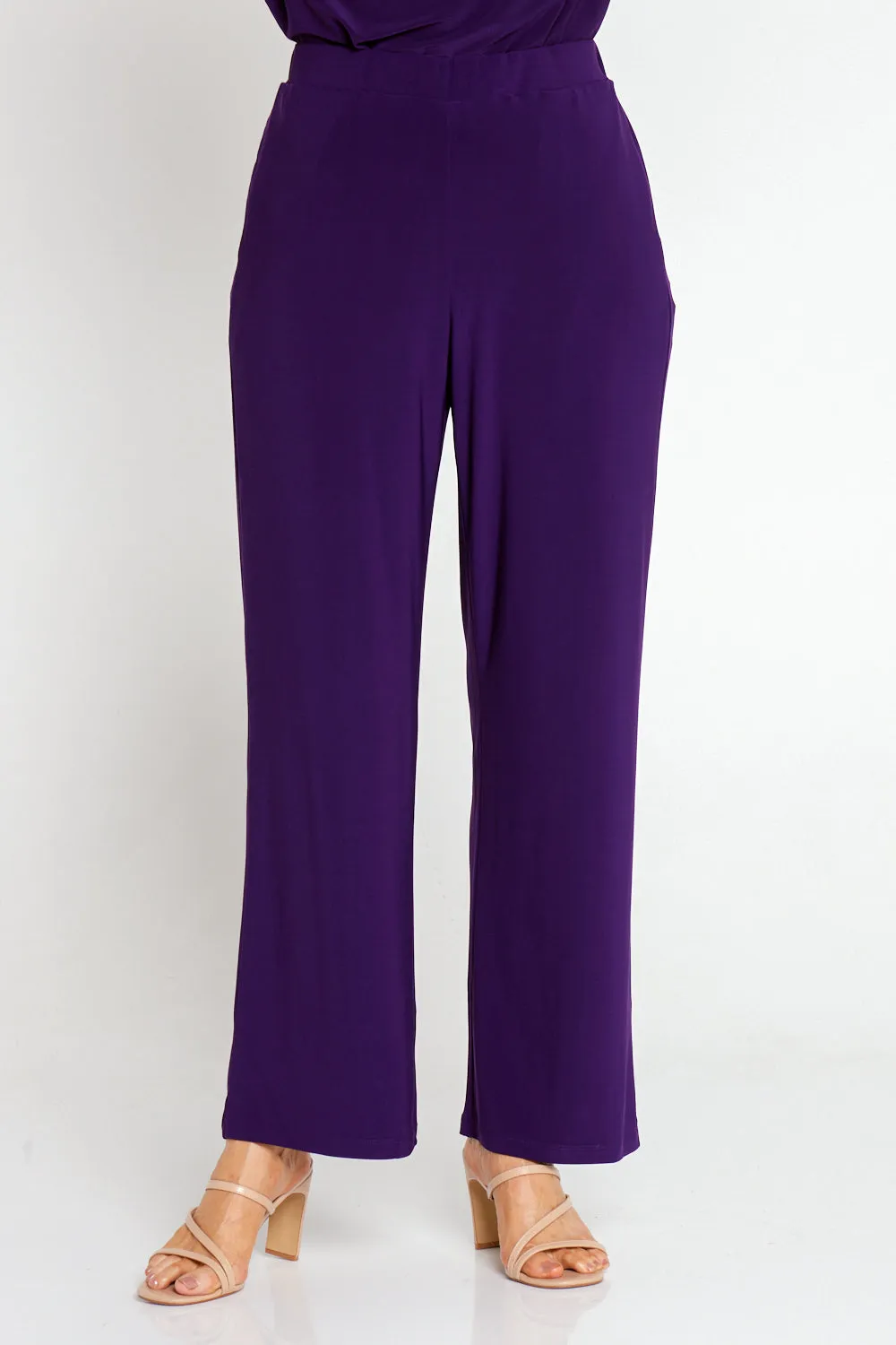 Sunset Jersey Core Pants - Purple