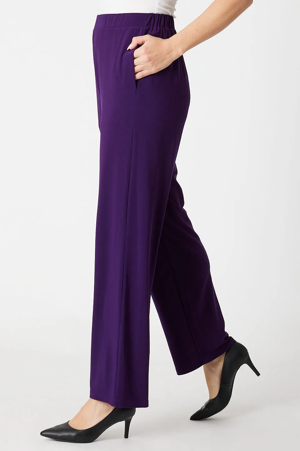 Sunset Jersey Core Pants - Purple