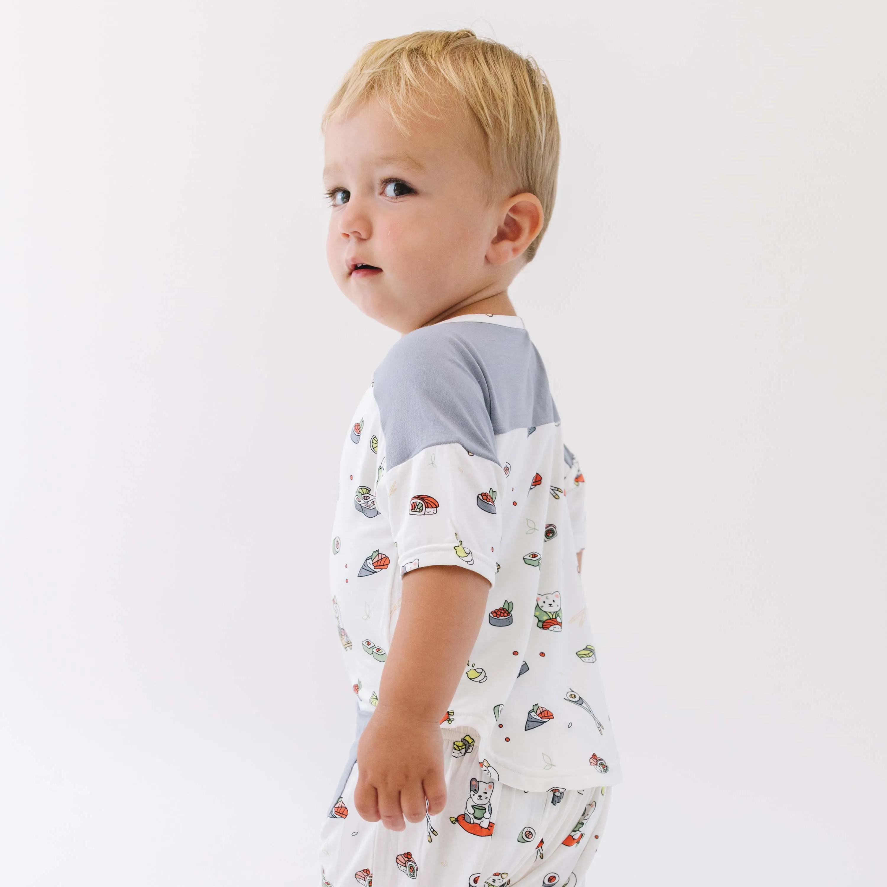 Sushi Cat Bamboo Romper