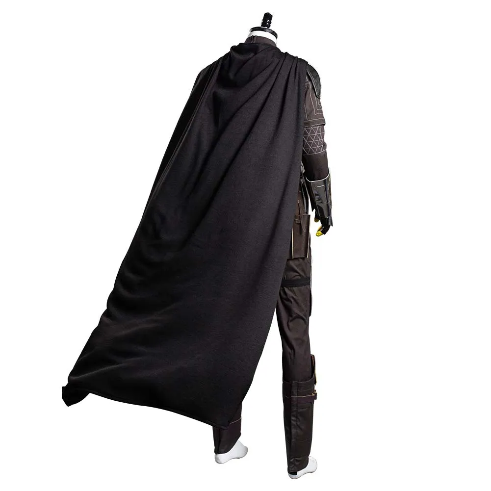 The Mando S2 Beskar Armor Coat Uniform Outfits Halloween Carnival Suit Cosplay Costume