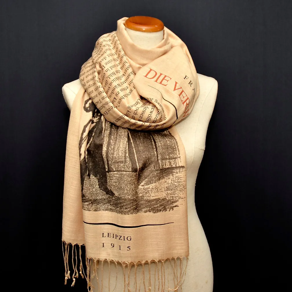 The Metamorphosis by  Franz Kafka Scarf Wrap Shawl (German version)