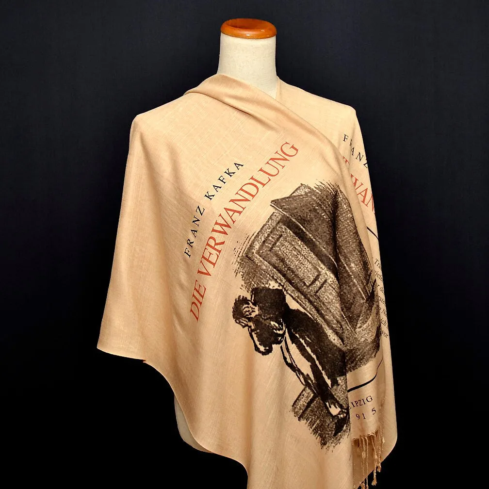 The Metamorphosis by  Franz Kafka Scarf Wrap Shawl (German version)