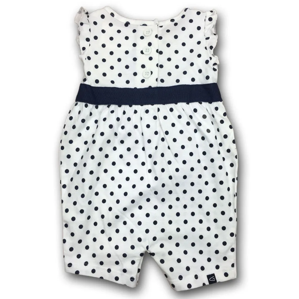 UNC Pretty Polka Dot Romper