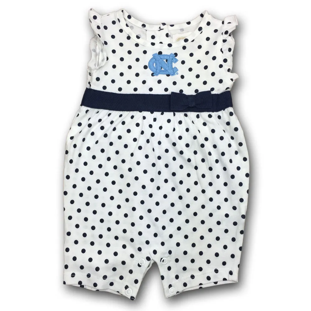 UNC Pretty Polka Dot Romper