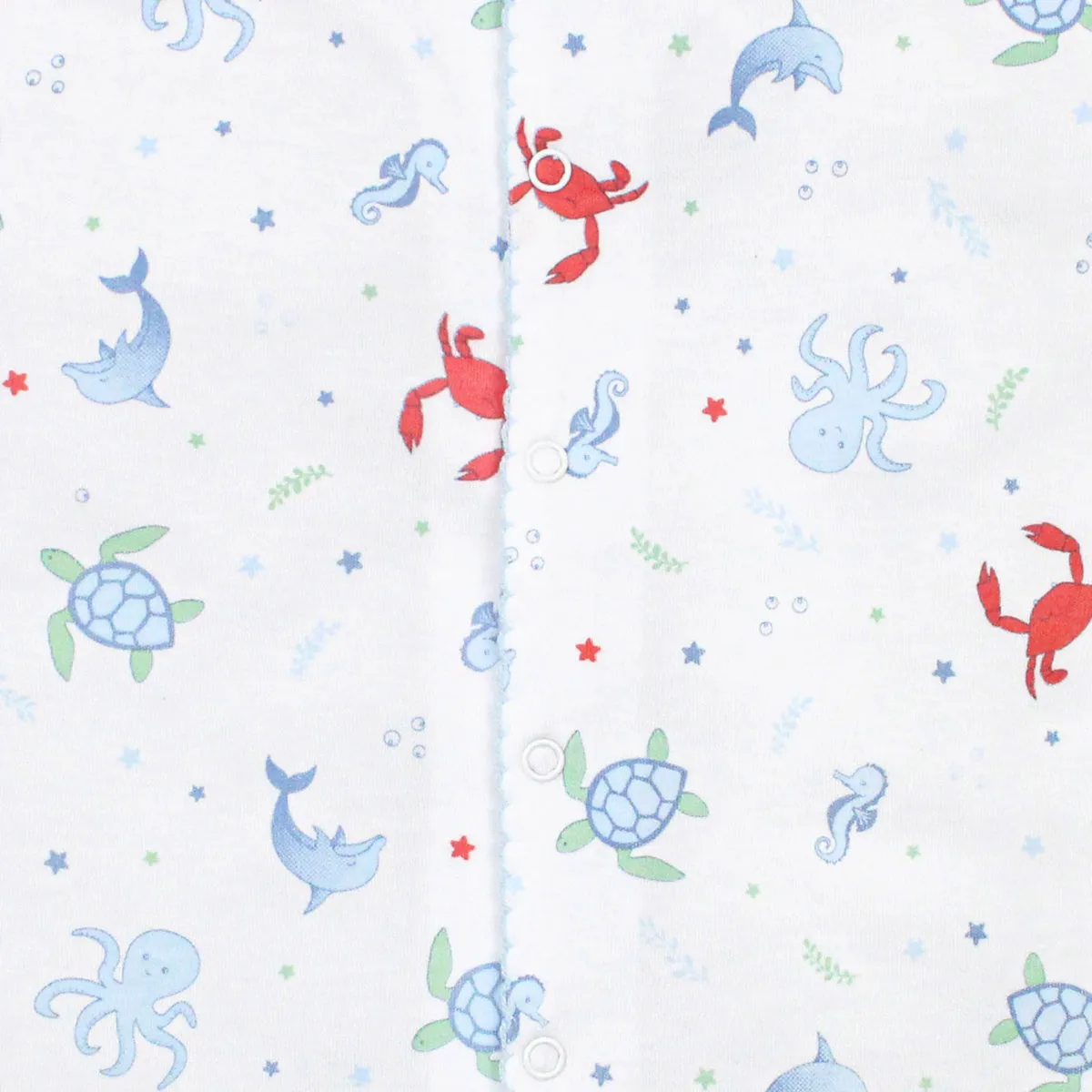 Under the Sea Printed Romper | Baby Boy