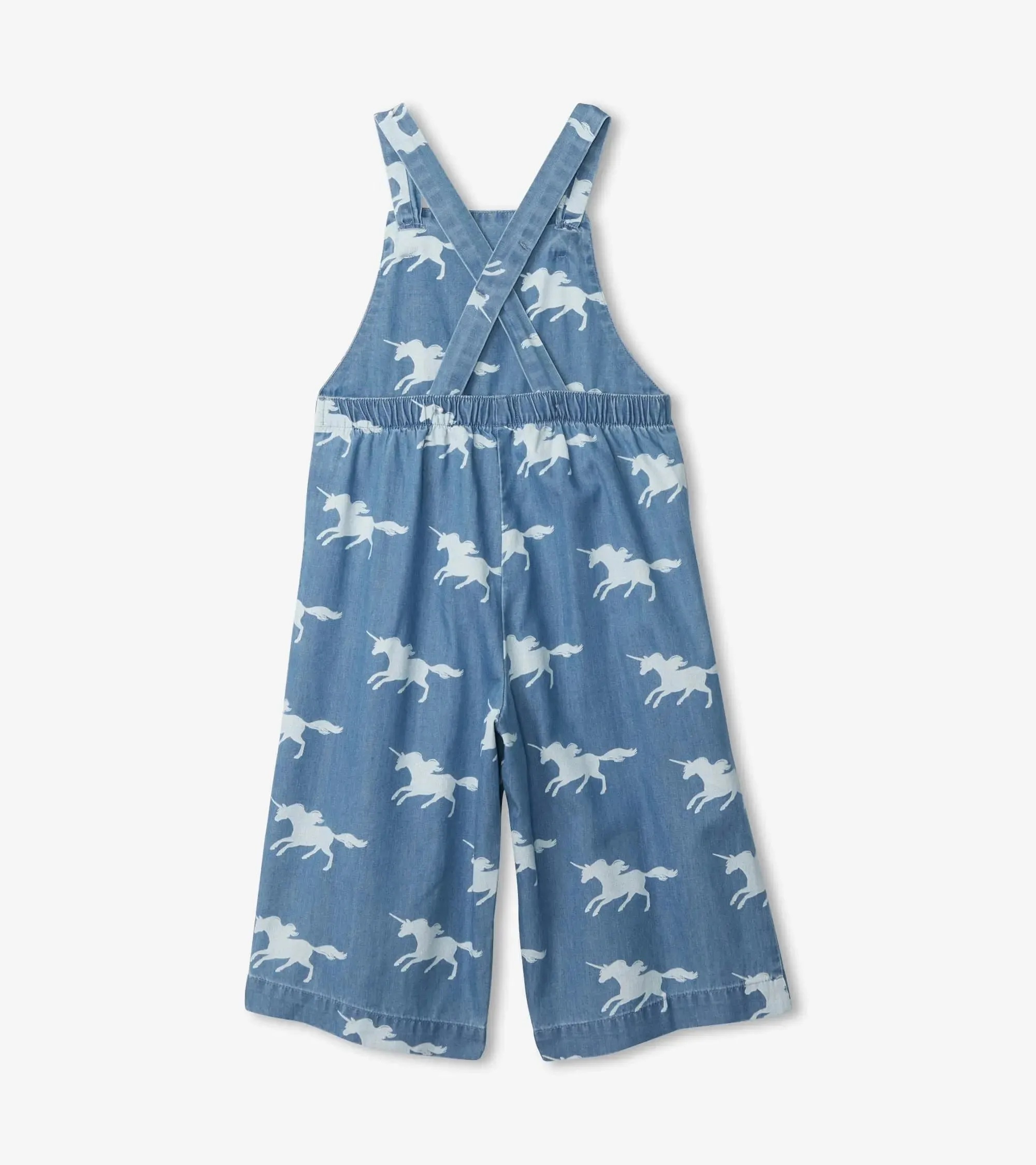 Unicorn Silhouettes Chambray Romper | Hatley