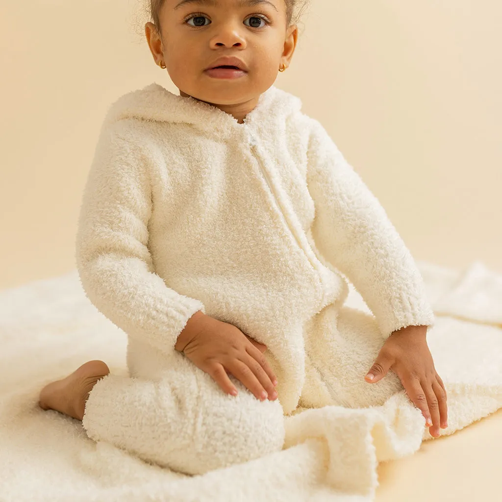 Vanilla Cuddle Hooded Romper