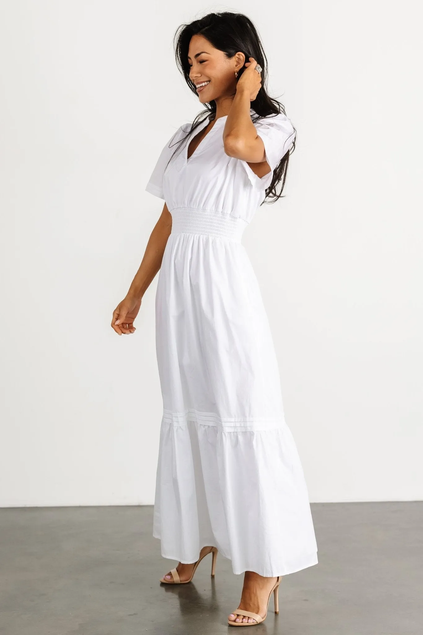 Vera Maxi Dress | Off White