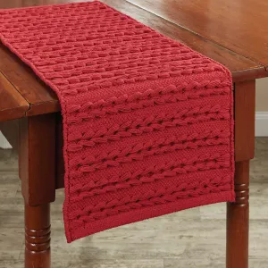 Winter Magic Table Runners - Scarf Red 36"L Park Designs