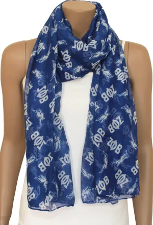 Zeta Phi Beta Dove Scarf